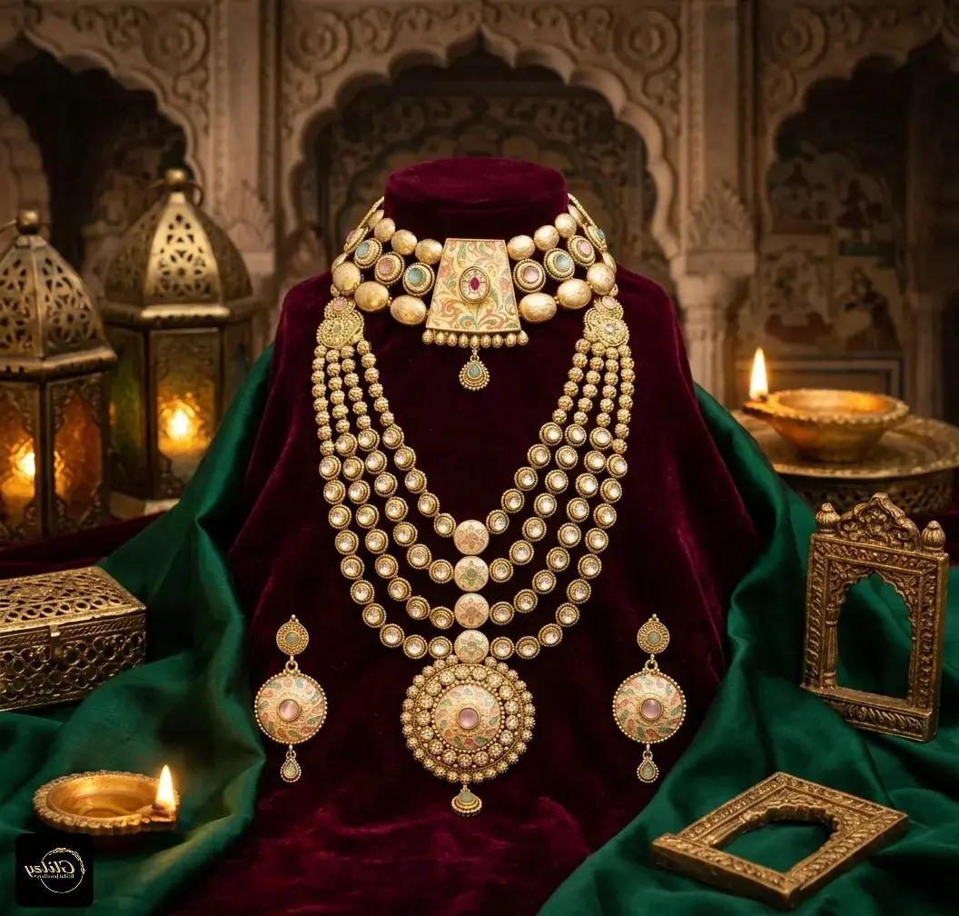 Royal Heritage Kundan Bridal Necklace Set