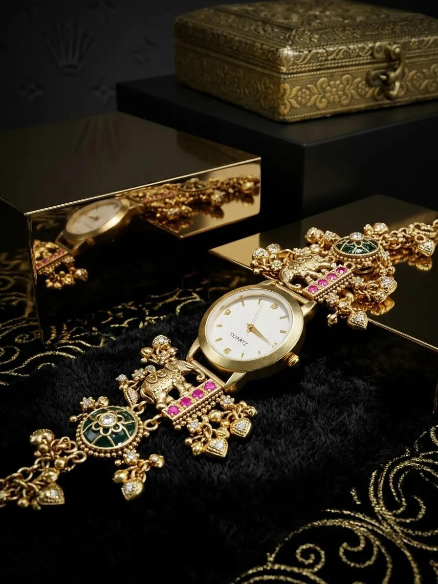 Gajraj Heritage Elephant Watch-Bracelet