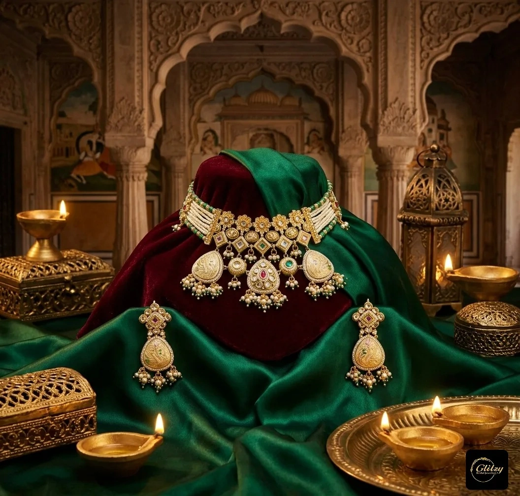 Shahi Noor Royal Kundan Set